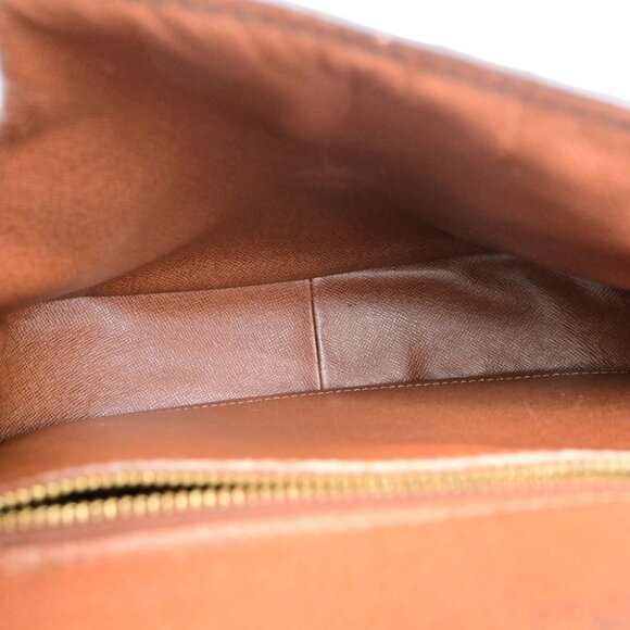 LOUIS VUITTON Saint Cloud GM Shoulder Bag Monogram Leather Brown - Picture 5 of 16